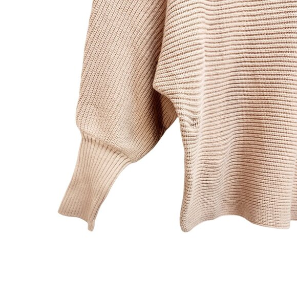 Merokeety Women Long Sleeve V-Neck  Neck Loose Oversized  Tunic Top brown Size L - Picture 6 of 13